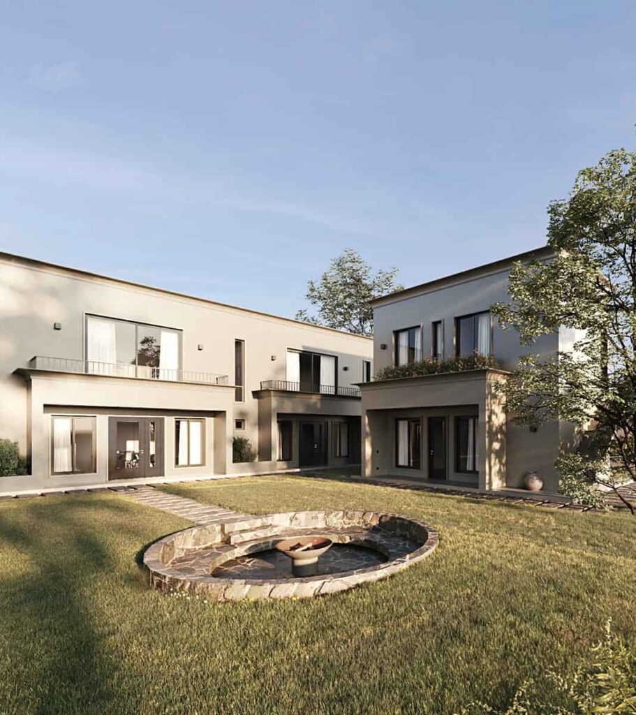 Casa de campo estilo moderno