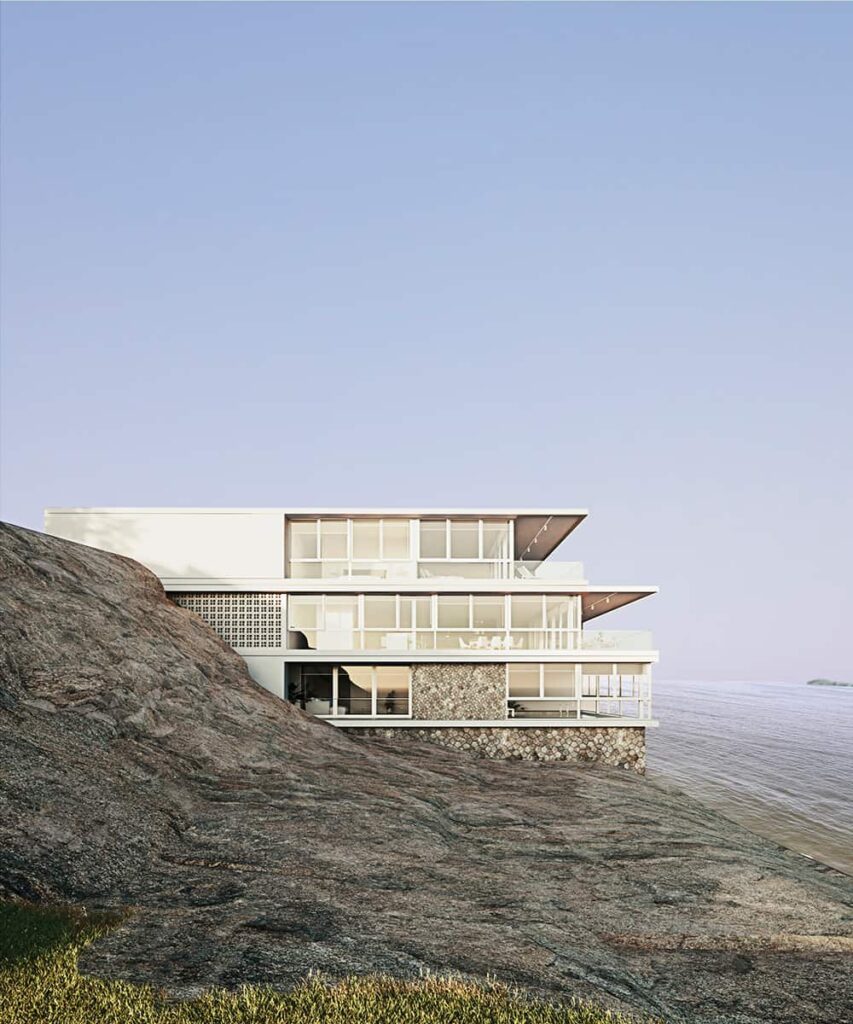 Diseño casa de playa en Cerro Azul