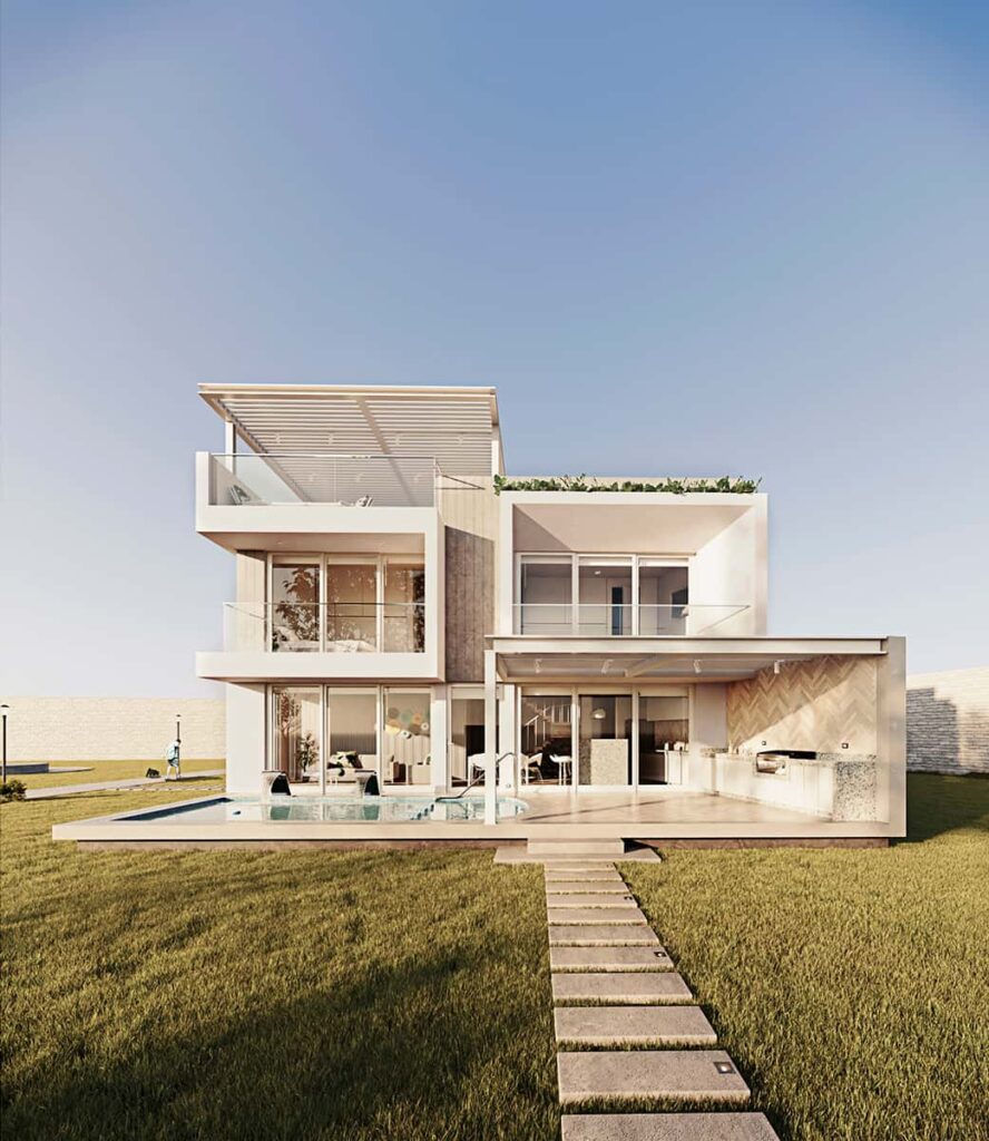 Diseño y construcción casa de playa amplia e iluminada